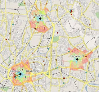 Site location planning