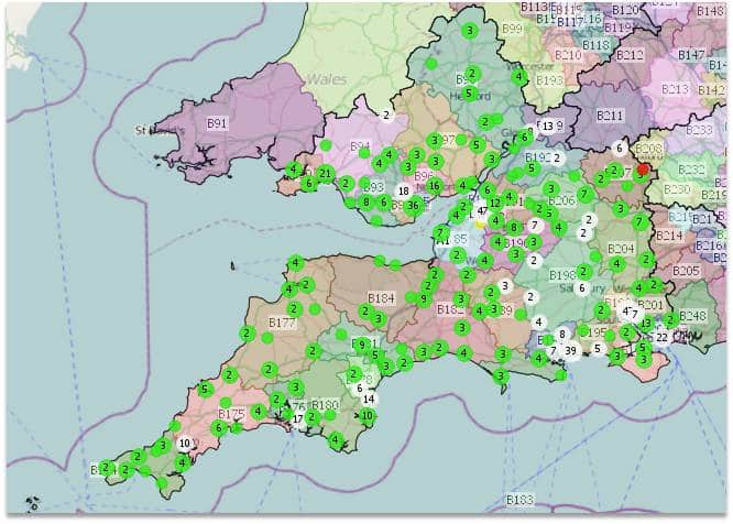 Location Intelligence System, Business Intelligence Software, BI Tool, Geographic mapping software, Sales Planning application