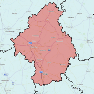 Cambridge Postcode Areas